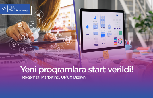"IBA Tech" Akademiyasında daha 50 peşəkar yetişdiriləcək