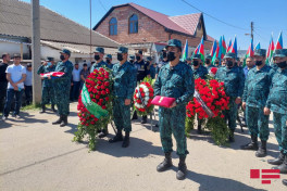 Baş leytenant Samir Eyvazov Tovuzda dəfn olunub