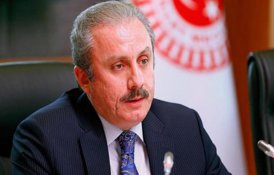 Türkiyə Böyük Millət Məclisinin sədri Mustafa Şentop