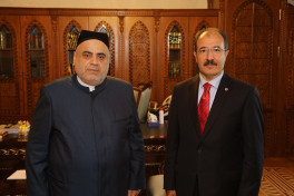 QMİ sədri Türkiyə səfirini qəbul edib