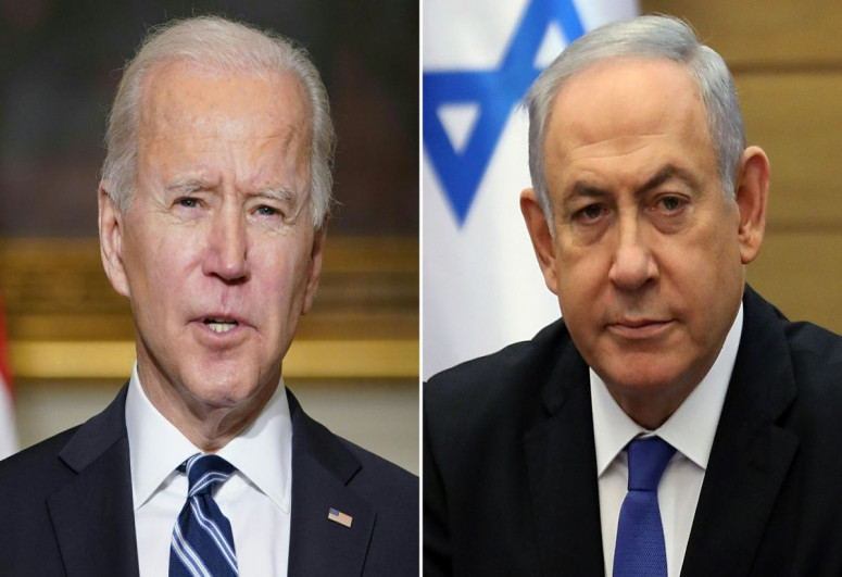 Байден заявил Нетаньяху, что ожидает деэскалации между Израилем и Палестиной