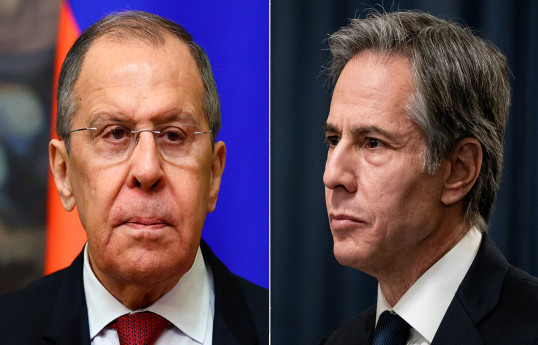  Rusiya xarici işlər naziri Sergey Lavrov və ABŞ Dövlət Katibi Entoni Blinken