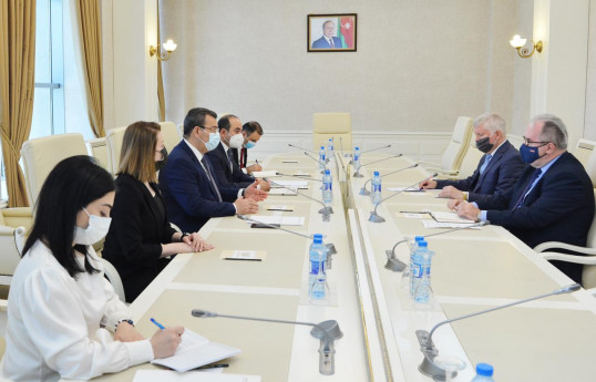 Latviya səfiri və Estoniya səfirliyinin Bakı ofisinin rəhbəri ilə görüş