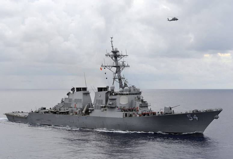 China says U.S. warship illegally enters its territory in S. China Sea