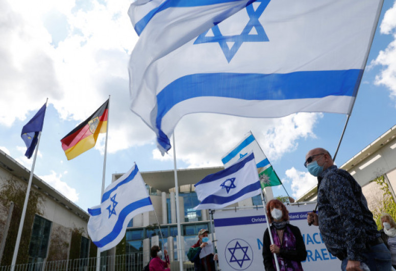 German, Czech, Slovakian FMs visit Israel