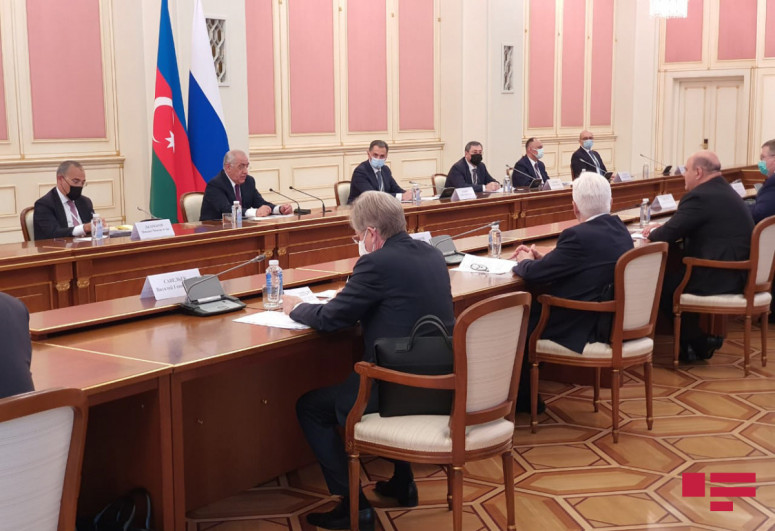 Встреча премьер-министров Азербайджана и России