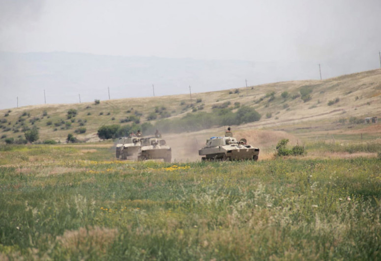 Завершены учения азербайджанской армии