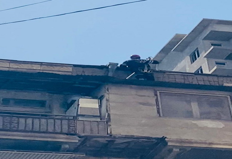 МЧС: Угроза в пятиэтажном доме в Баку устранена