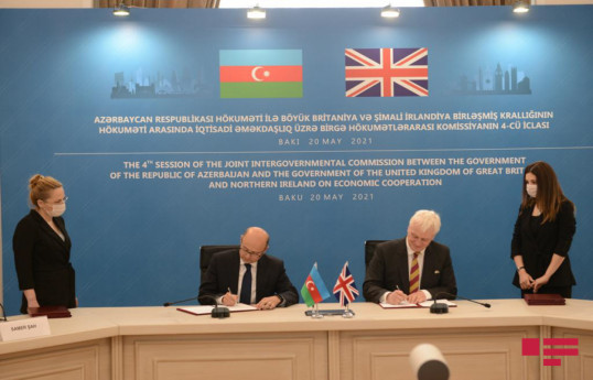 Azərbaycan və Britaniya arasında iki sənəd imzalanıb