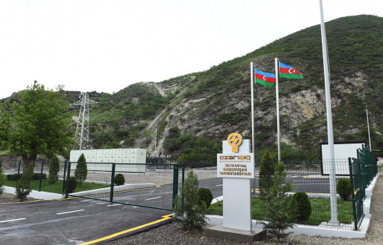 Suqovuşan qəsəbəsinə elektrik enerjisi verilib
