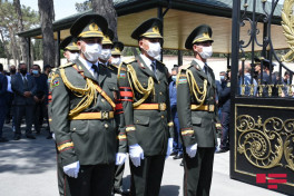Şəhid Təbriz İbrahimovun dəfn mərasimi