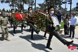 Şəhid Təbriz İbrahimovun dəfn mərasimi