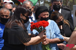 Şəhid Təbriz İbrahimovun dəfn mərasimi