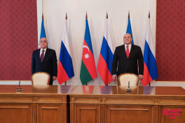 Azərbaycanla Rusiya arasında altı sənəd imzalanıb - FOTO 