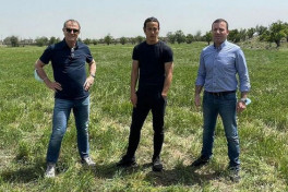 Yapon futbolçu Keysuke Honda Xirosimaya bənzədilən Ağdamda olub - VİDEO 