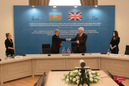 Azərbaycan və Britaniya arasında iki sənəd imzalanıb