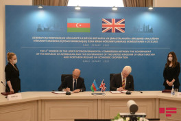 Azərbaycan və Britaniya arasında iki sənəd imzalanıb