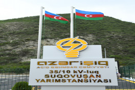 Suqovuşan qəsəbəsinə elektrik enerjisi verilib