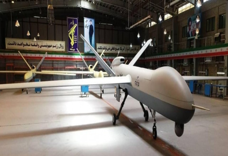 Iran unveils Gaza UAV-PHOTO 