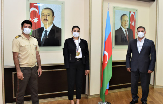 Parataekvondoçu Aynur Məmmədova ilə görüş