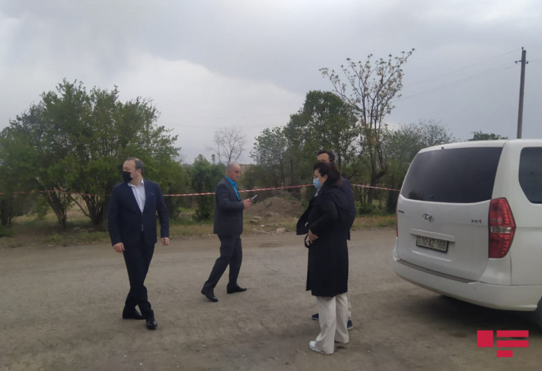 Начался визит в Агдам делегации «Центра Каспийской политики» США-ФОТО 