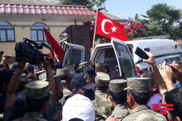 Vətən müharibəsinin şəhidi Pərviz Nağıyev Tovuzda dəfn olunub - FOTO  - YENİLƏNİB  - VİDEO 