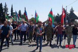 Vətən müharibəsinin şəhidi Pərviz Nağıyev Tovuzda dəfn olunub - FOTO  - YENİLƏNİB  - VİDEO 