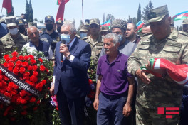 Vətən müharibəsinin şəhidi Pərviz Nağıyev Tovuzda dəfn olunub - FOTO  - YENİLƏNİB  - VİDEO 