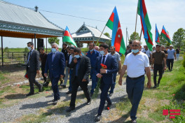 Vətən müharibəsi şəhidi Qənbər Qənbərli Tərtərdə dəfn olunub - FOTO  - VİDEO 