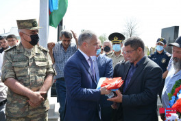 Vətən müharibəsi şəhidi Qənbər Qənbərli Tərtərdə dəfn olunub - FOTO  - VİDEO 