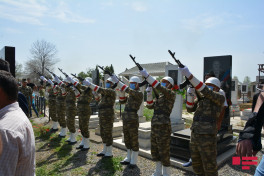 Vətən müharibəsi şəhidi Qənbər Qənbərli Tərtərdə dəfn olunub - FOTO  - VİDEO 