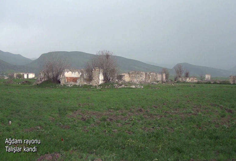 Azerbaijani MoD: Video footage of the Talishlar village of the Aghdam region -VIDEO 