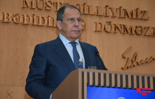 Rusiyanın xarici işlər naziri Sergey Lavrov