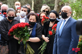 Xalq rəssamı Tahir Salahovun dəfn mərasimi