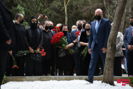 Xalq rəssamı Tahir Salahovun dəfn mərasimi