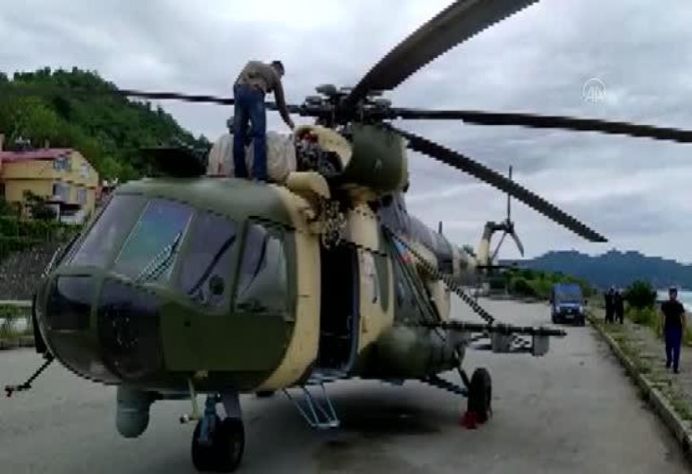 Azərbaycanın Türkiyədə məcburi eniş edən “Mİ-17” helikopteri