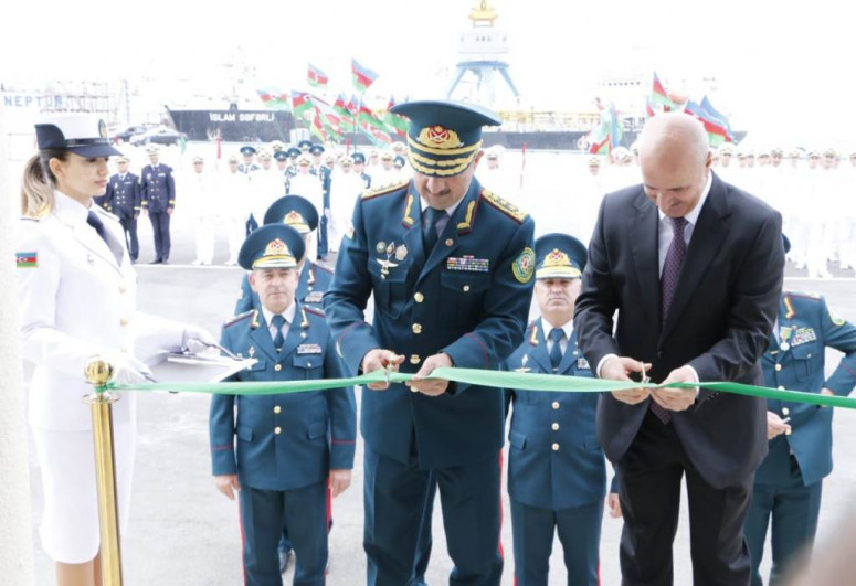 DSX Sahil Mühafizəsinin Mərkəzi Regional Şöbəsinin yeni inzibati binası is­tifadəyə verilib
