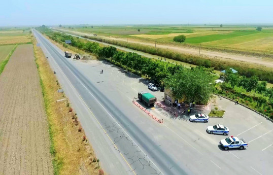 Azərbaycanda avtomobilləri artıq yükləyənlərə qarşı yoxlamalar aparılır - FOTO 