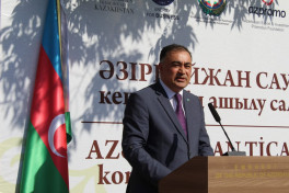 Qazaxıstanda Azərbaycanın ticarət evi açılıb - FOTO  - VİDEO 