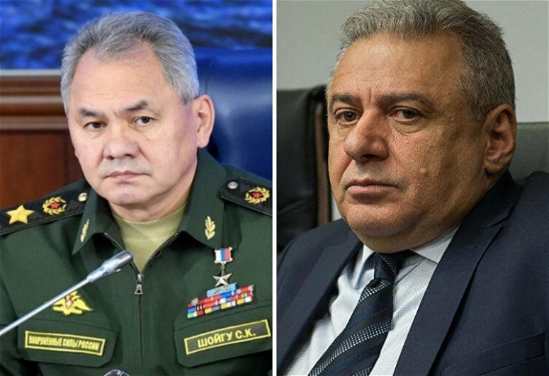 Состоялся очередной телефонный разговор между министрами обороны России и Армении