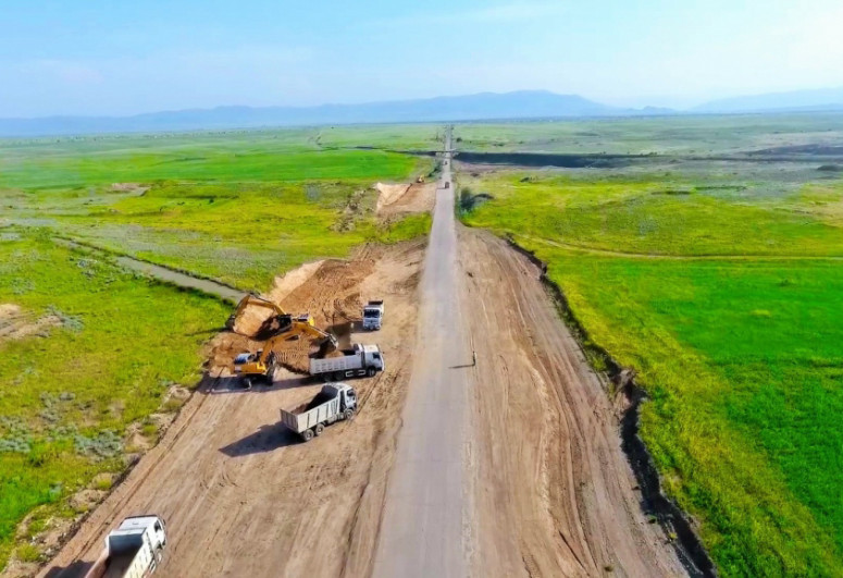 Началось строительство автомобильной дороги Барда-Агдам