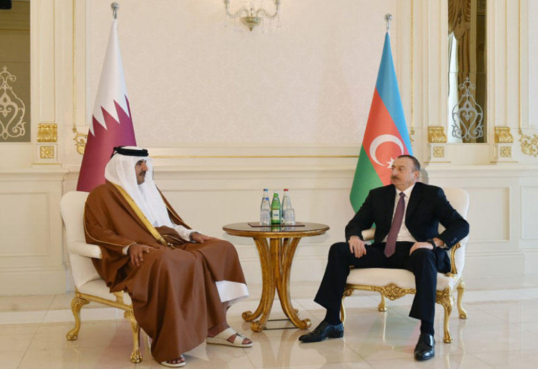 Emir of Qatar congratulates Azerbaijani President