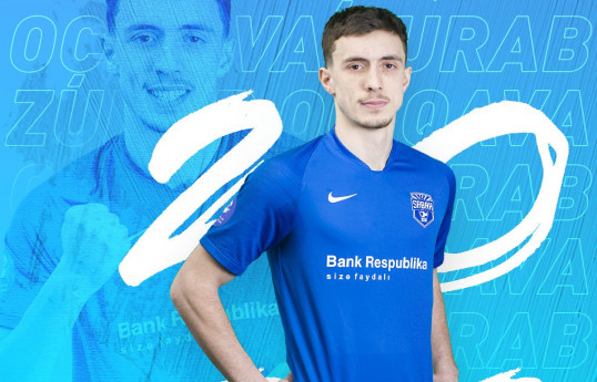 “Sabah” ukraynalı futbolçu ilə yeni müqavilə bağlayıb