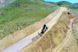 Ağstafada ümumi uzunluğu 37 km olan iki avtomobil yolu layihəsi icra olunur - FOTO 
