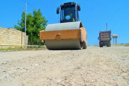 Ağstafada ümumi uzunluğu 37 km olan iki avtomobil yolu layihəsi icra olunur - FOTO 