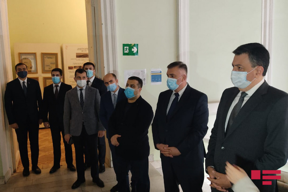 Azerbaijani Ambassador to Georgia visits the building in Tbilisi where ADR declared-PHOTO 