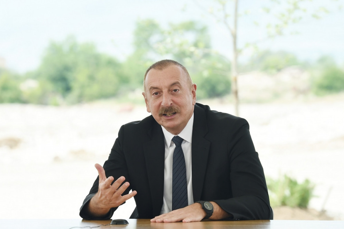 Azərbaycan Prezidenti: “Biz müharibənin bütün qaydalarına riayət etmişik”