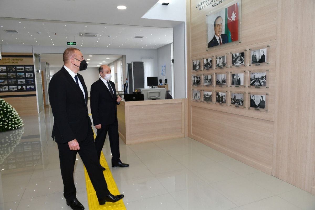President Ilham Aliyev attended inauguration of new building of Surakhani District Court