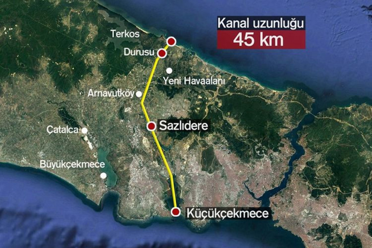 В Турции назвали дату начала строительства нового канала «Стамбул»