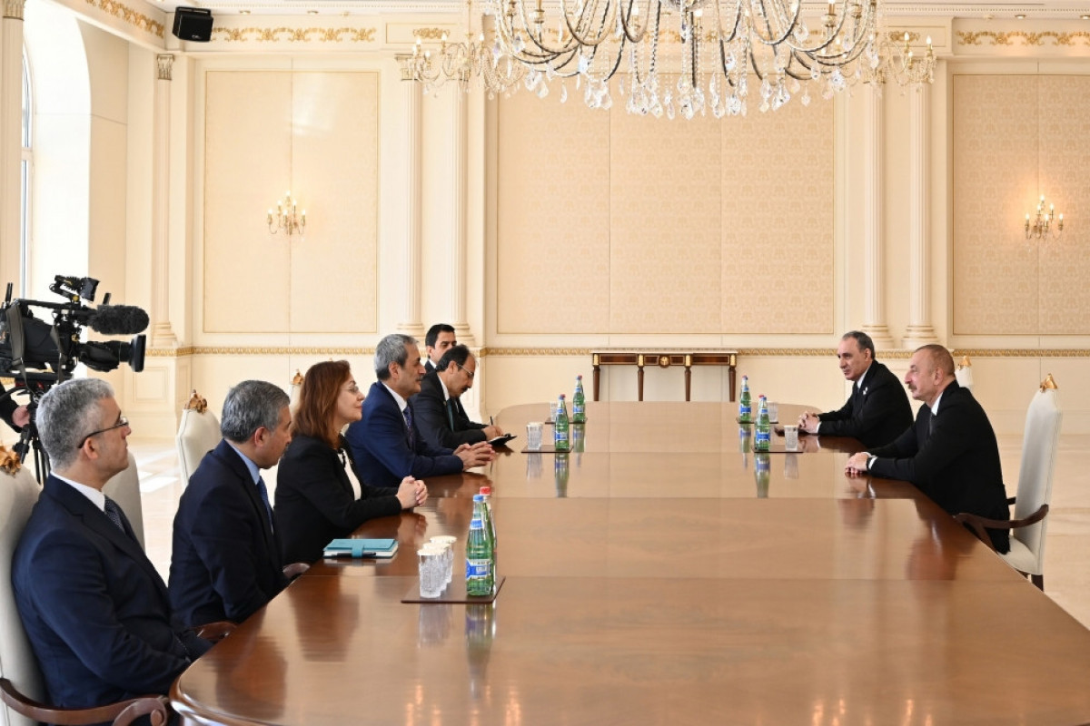 Azerbaijani President received Prosecutor General of the Turkish Supreme Court
